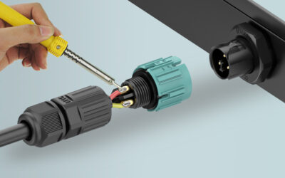 What is the installation method of the waterproof connector?